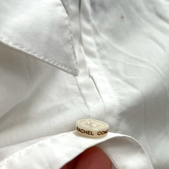 RACHEL COMEY-Cotton Poplin Button Up (Size Small) - Picture 6 of 12